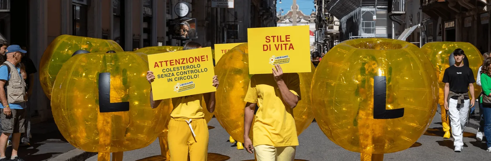 Flash Mob Colesterolo