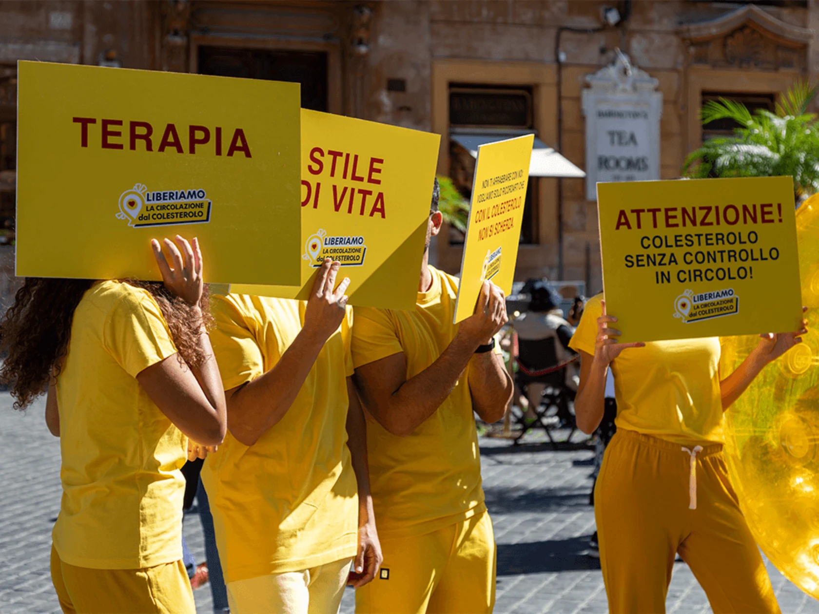 Flash Mob Colesterolo