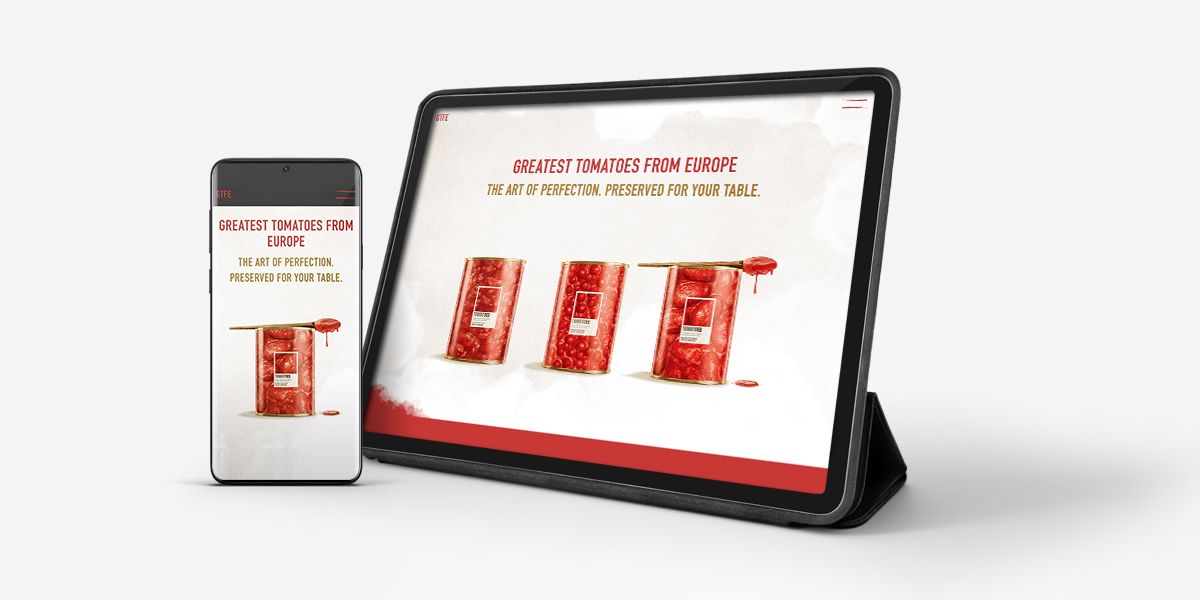 L’Europa è conosciuta per essere una terra ricca d’arte e cultura. L’heritage europeo fondato su arte e cultura è il riferimento cardine della campagna di awareness e posizionamento sviluppata per le conserve. L’oro rosso dell’Europa, un capolavoro pronto per ogni tavola.