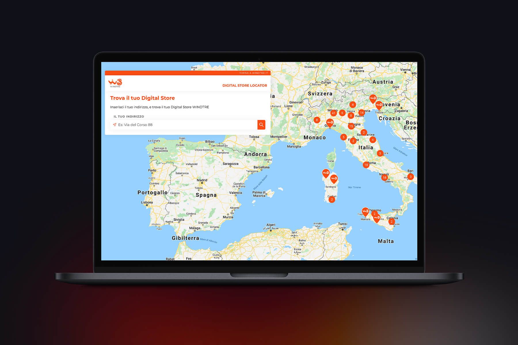 Grazie ad un’analisi preliminare delle tendenze e delle nuove abitudini di consumo, abbiamo proposto a WINDTRE il Digital Store, uno strumento di consulenza che permette al cliente un contatto realmente umano, da remoto, con il personale della rete di vendita WINDTRE.