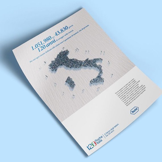 A questo fine abbiamo realizzato una campagna istituzionale, che partendo dal concept title “A fianco degli italiani. Da 120 anni.”, si è sviluppata in una serie di annunci in cui le persone assumono visivamente il ruolo di protagoniste.