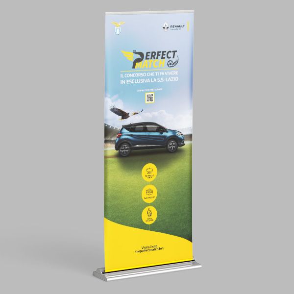 Abbiamo sviluppato una meccanica concorsuale ad hoc e un piano di comunicazione integrata, comprensivo di attività sia digital che offline, per dare visibilità alle concessionarie, coinvolgendo direttamente i tifosi della S.S. Lazio.
